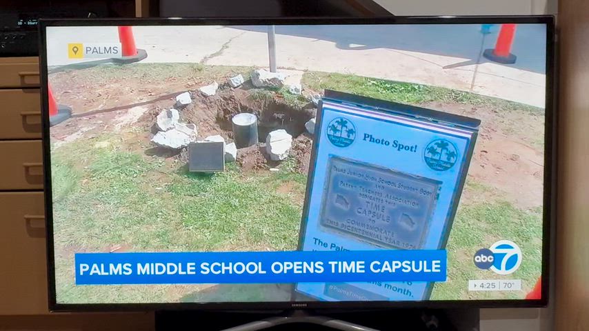 Time Capsule - Palms Middle School